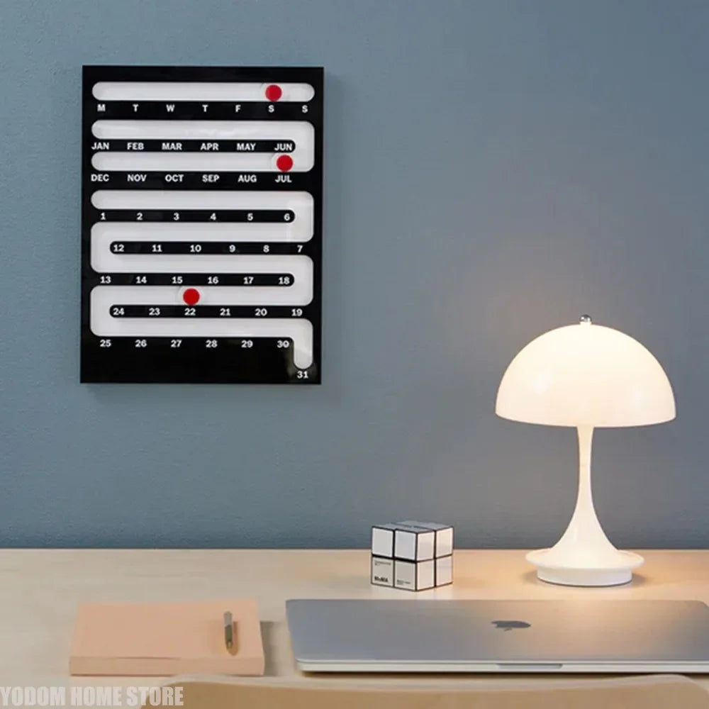 Calendario Perpetuo Acrílico