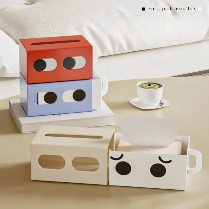 Caja de Pañuelos de Diseño Sólido