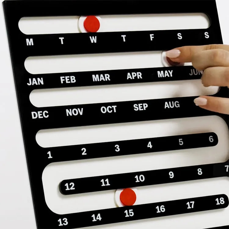Calendario Perpetuo Acrílico