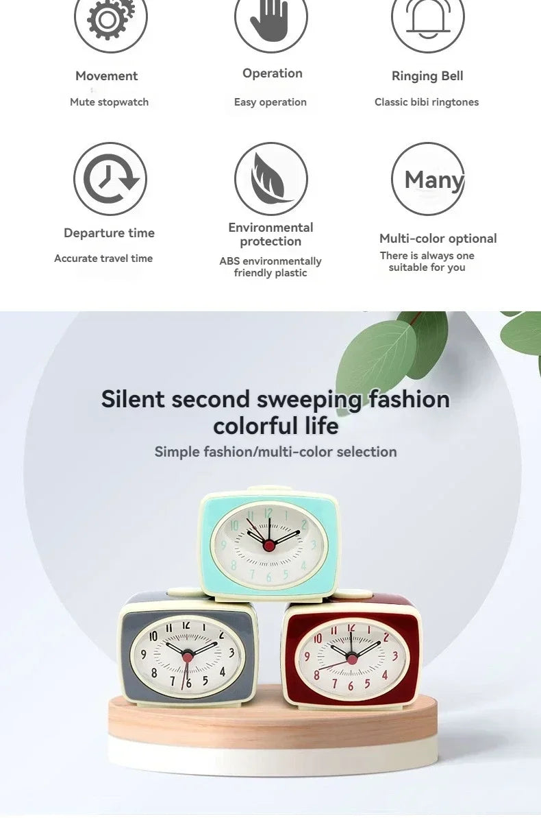 Reloj Despertador de Escritorio