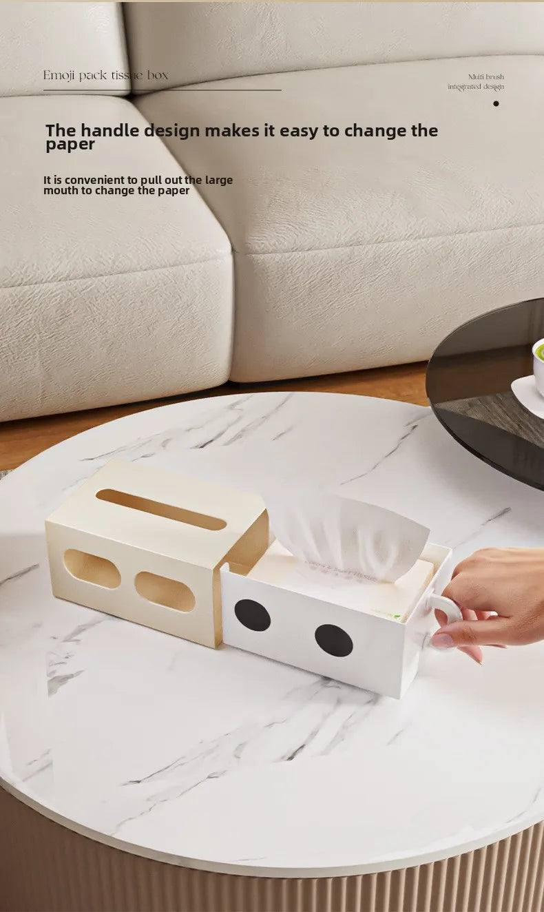 Caja de Pañuelos de Diseño Sólido