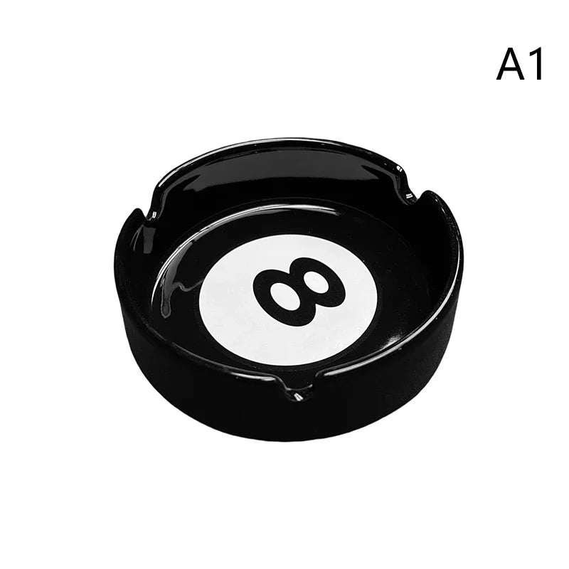 Cenicero de Cerámica Black Ball