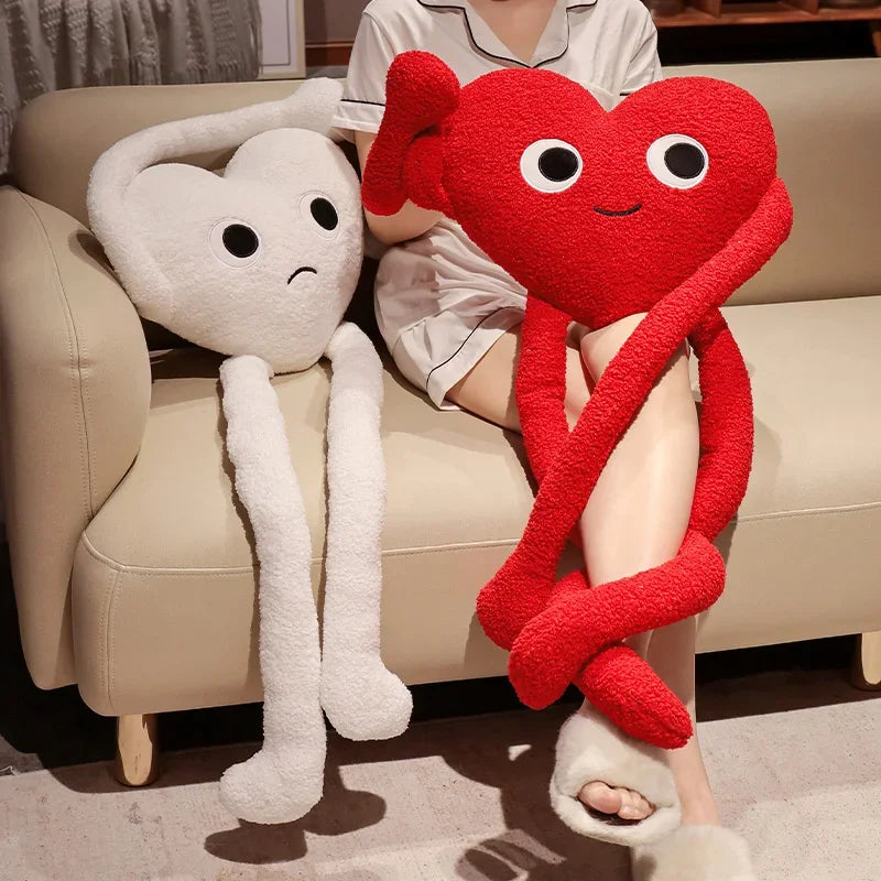 Almohada de Peluche Long Legs Heart