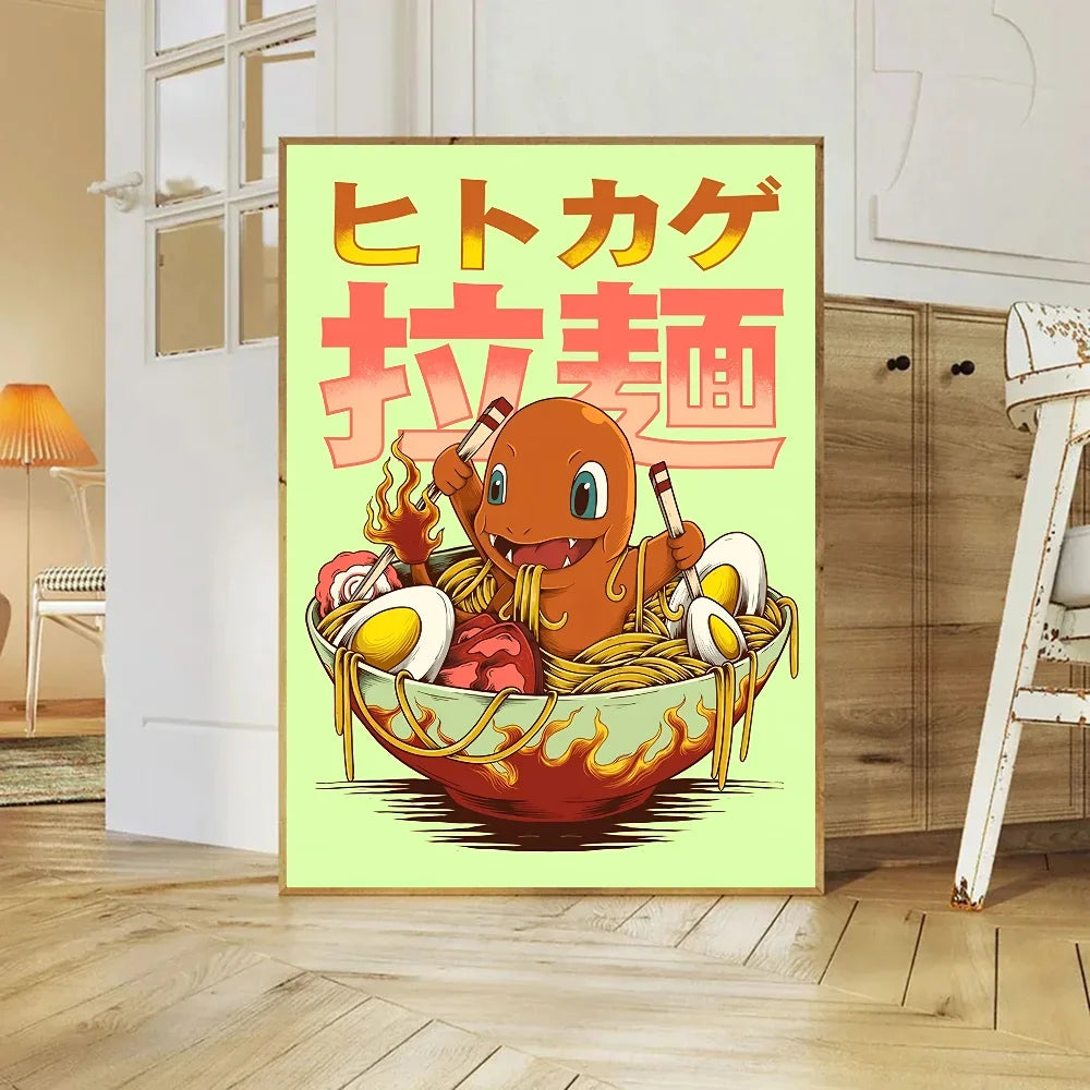 Lienzo Impreso Pokémon Art