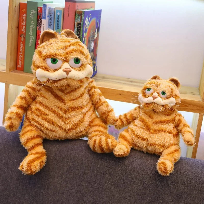 Peluche Fat Orange Cat CURSED