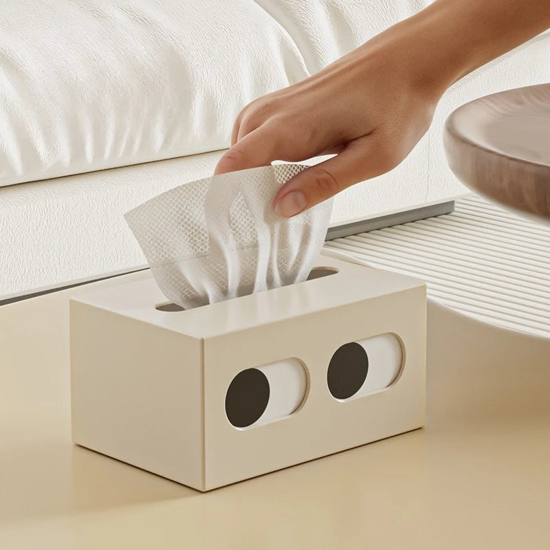 Caja de Pañuelos de Diseño Sólido