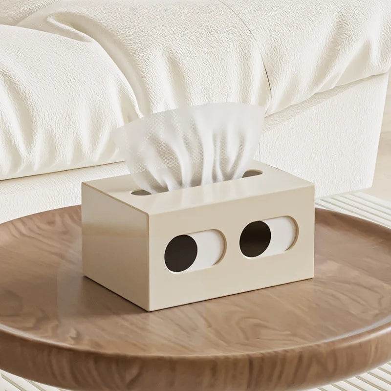Caja de Pañuelos de Diseño Sólido