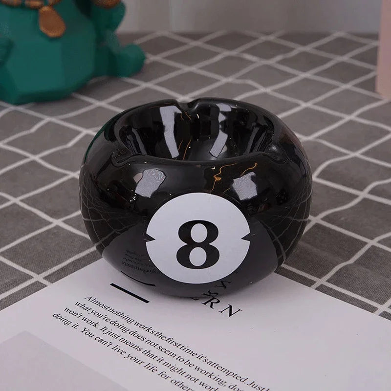 Cenicero de Cerámica Black Ball