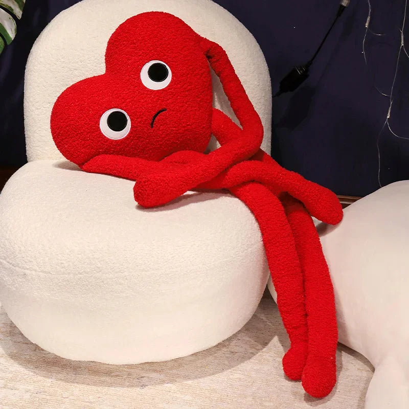 Almohada de Peluche Long Legs Heart