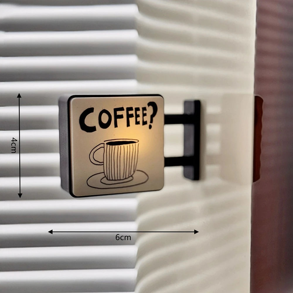 Imán Retro Coffee Corner