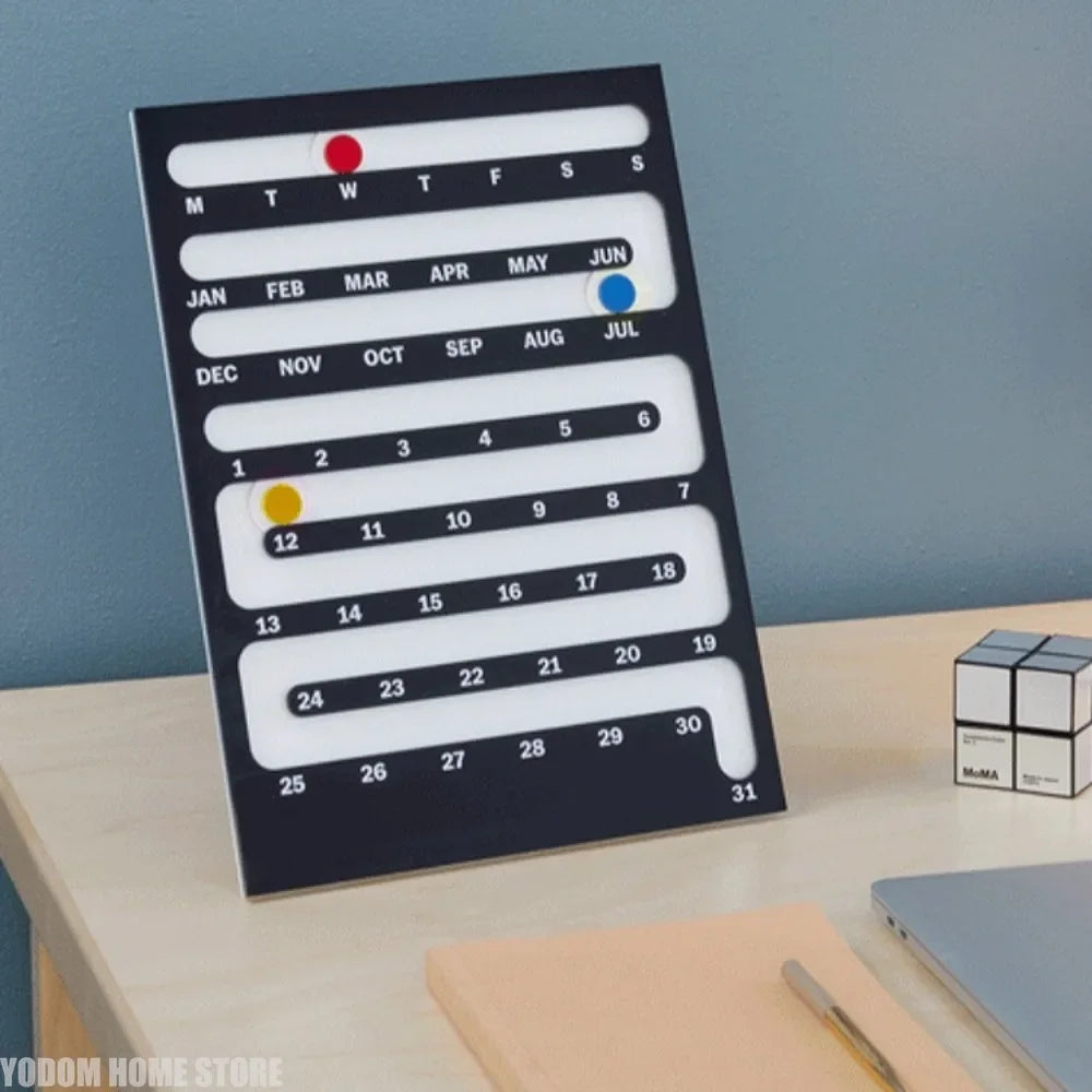 Calendario Perpetuo Acrílico