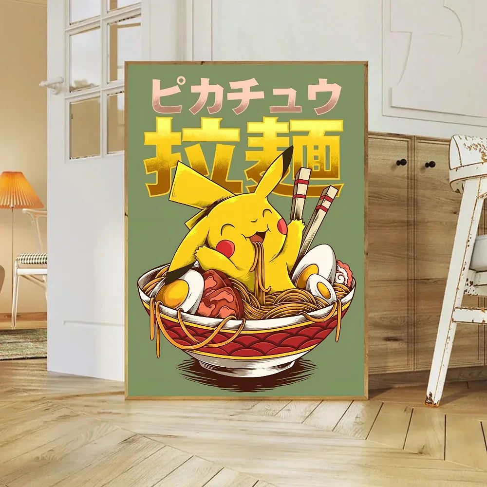 Lienzo Impreso Pokémon Art