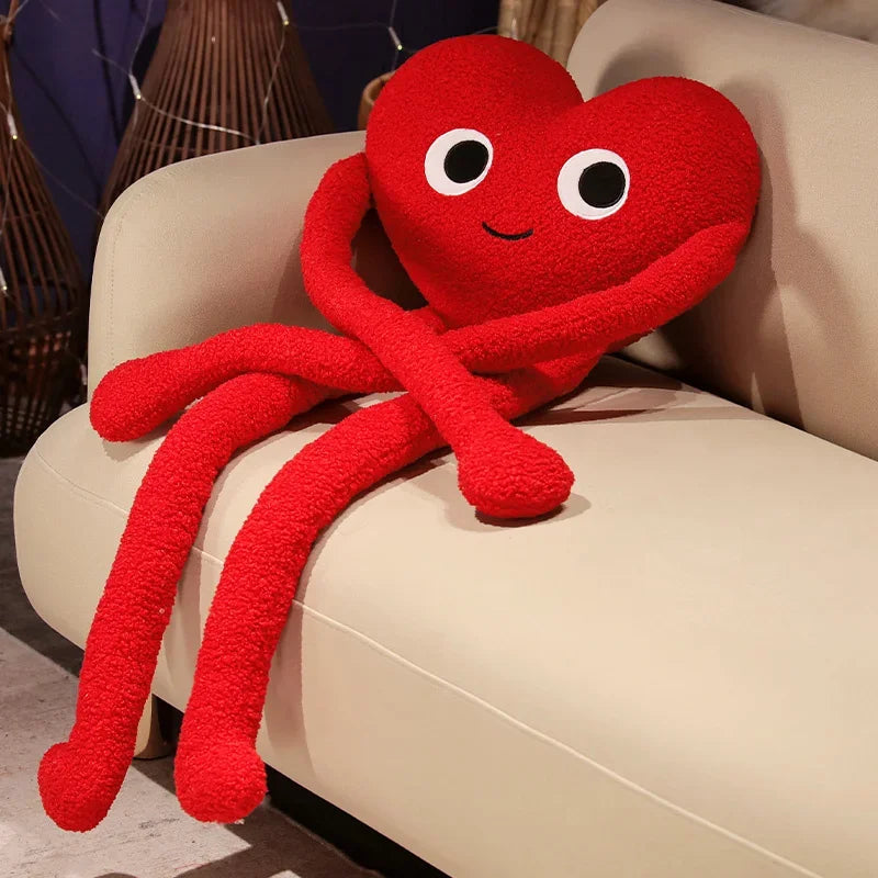Almohada de Peluche Long Legs Heart