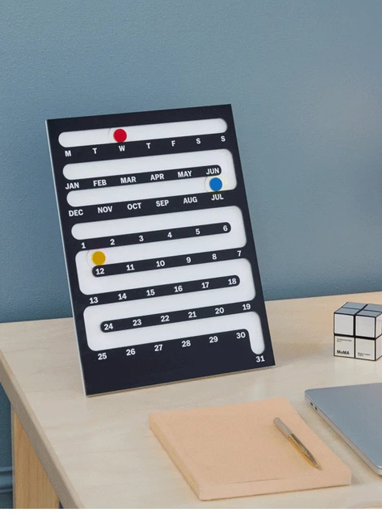 Calendario Perpetuo Acrílico