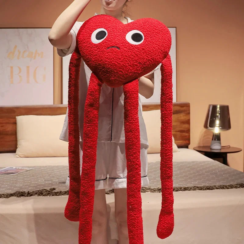 Almohada de Peluche Long Legs Heart