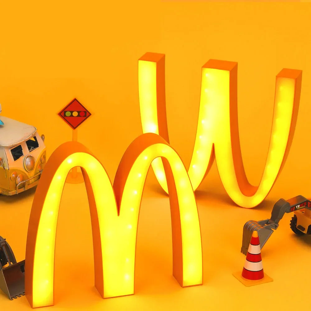 Lámpara LED Creativa Burger