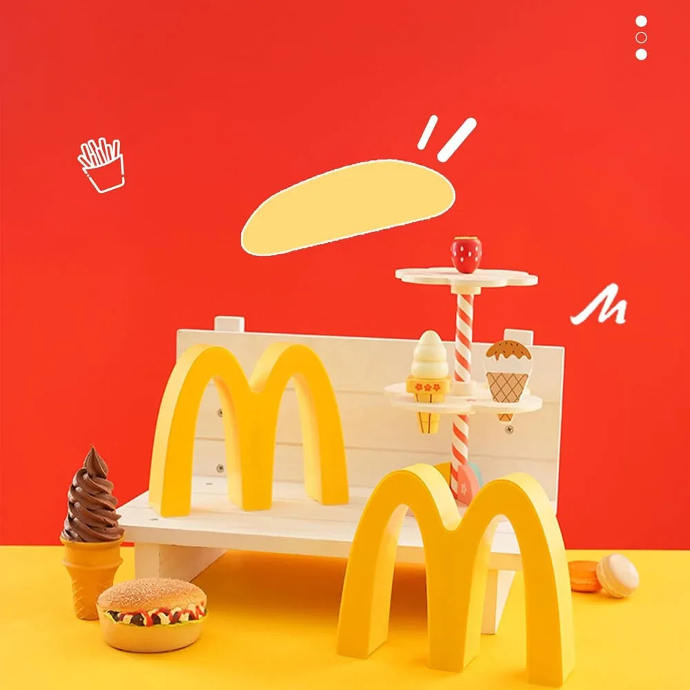 Lámpara LED Creativa Burger