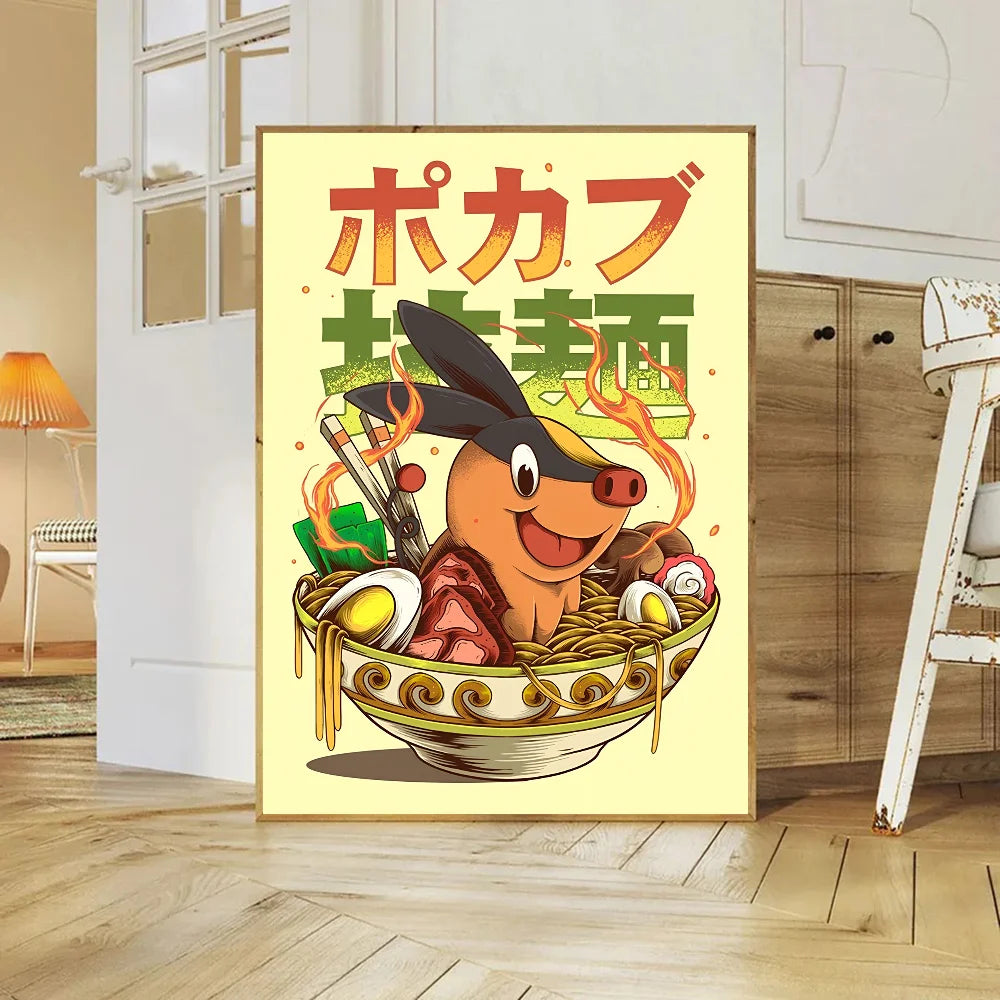 Lienzo Impreso Pokémon Art