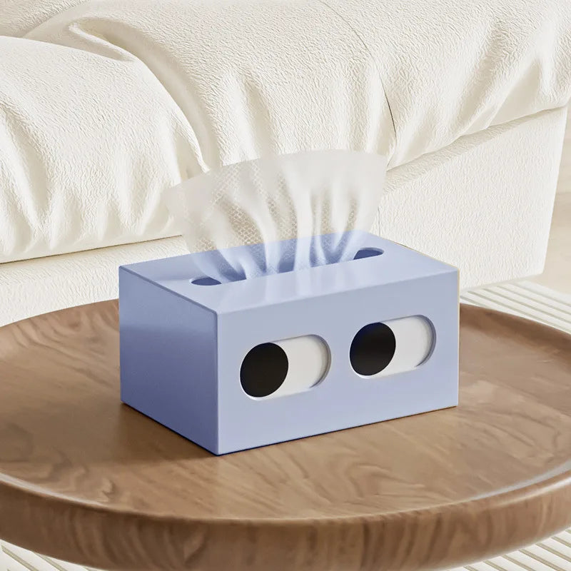 Caja de Pañuelos de Diseño Sólido