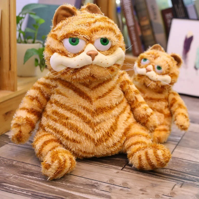Peluche Fat Orange Cat CURSED