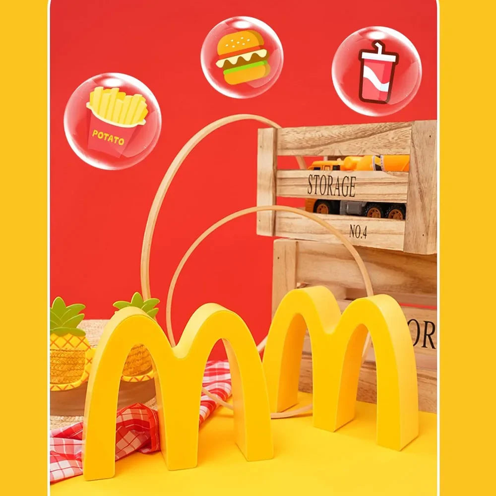 Lámpara LED Creativa Burger