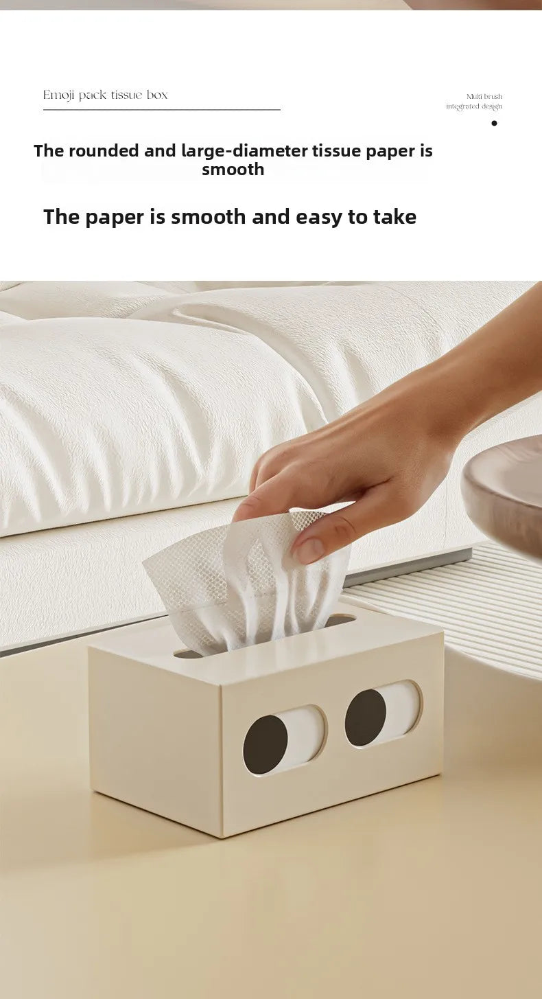 Caja de Pañuelos de Diseño Sólido