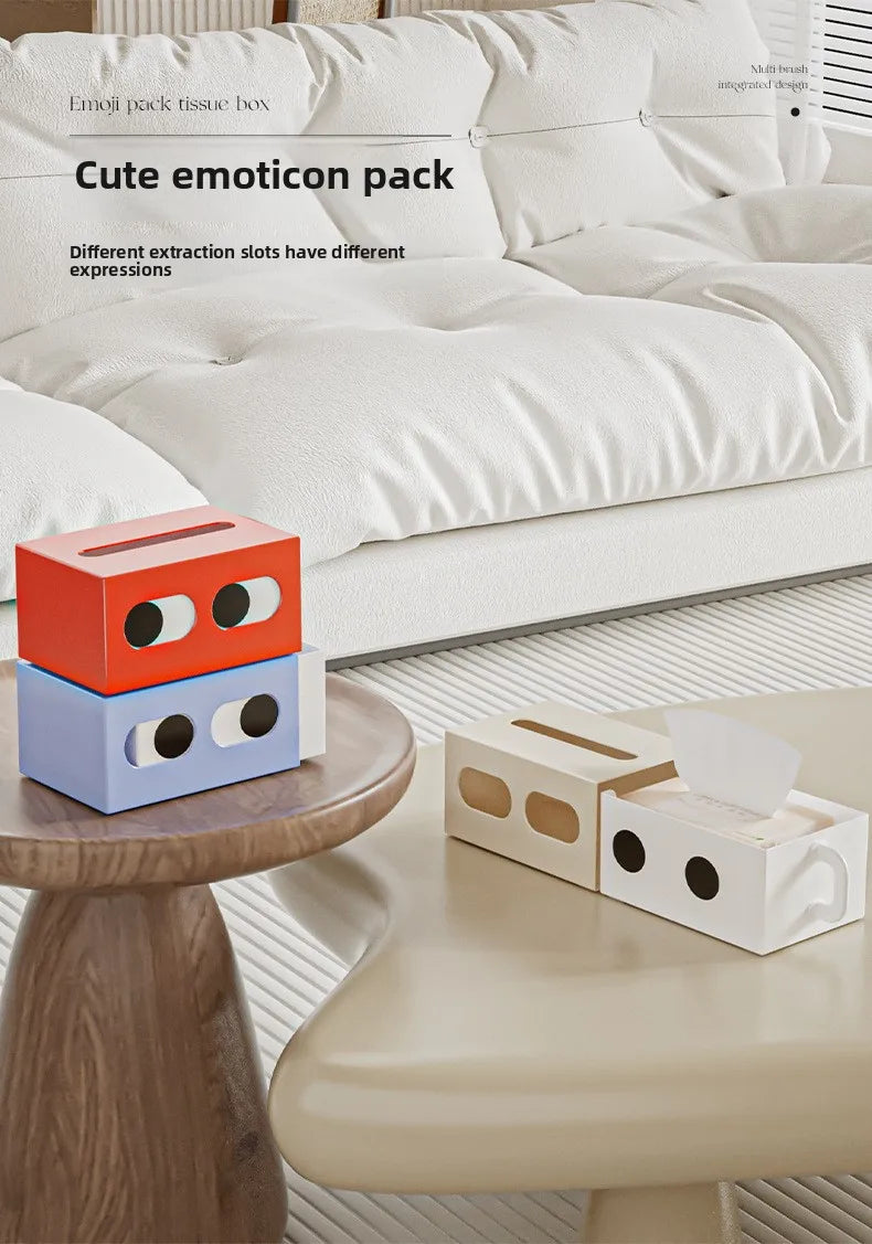 Caja de Pañuelos de Diseño Sólido