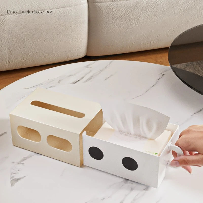 Caja de Pañuelos de Diseño Sólido
