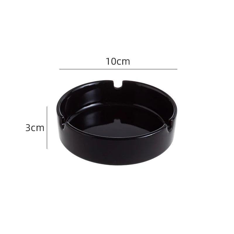 Cenicero de Cerámica Black Ball
