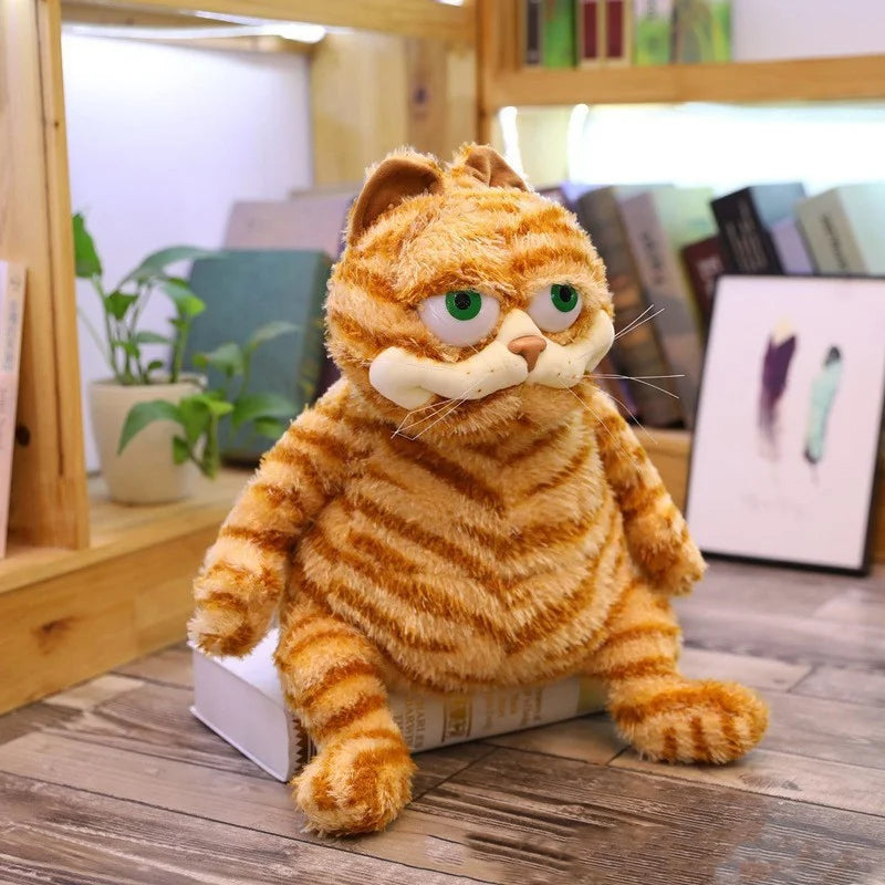 Peluche Fat Orange Cat CURSED