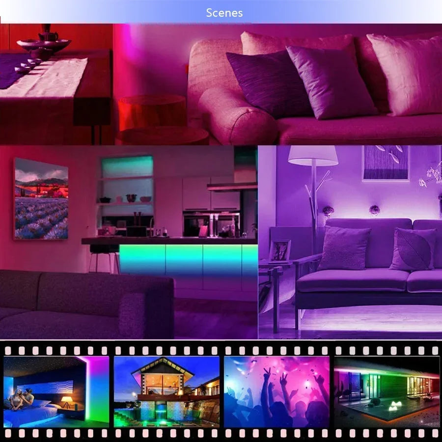 Tira de Luces LED USB RGB 5050