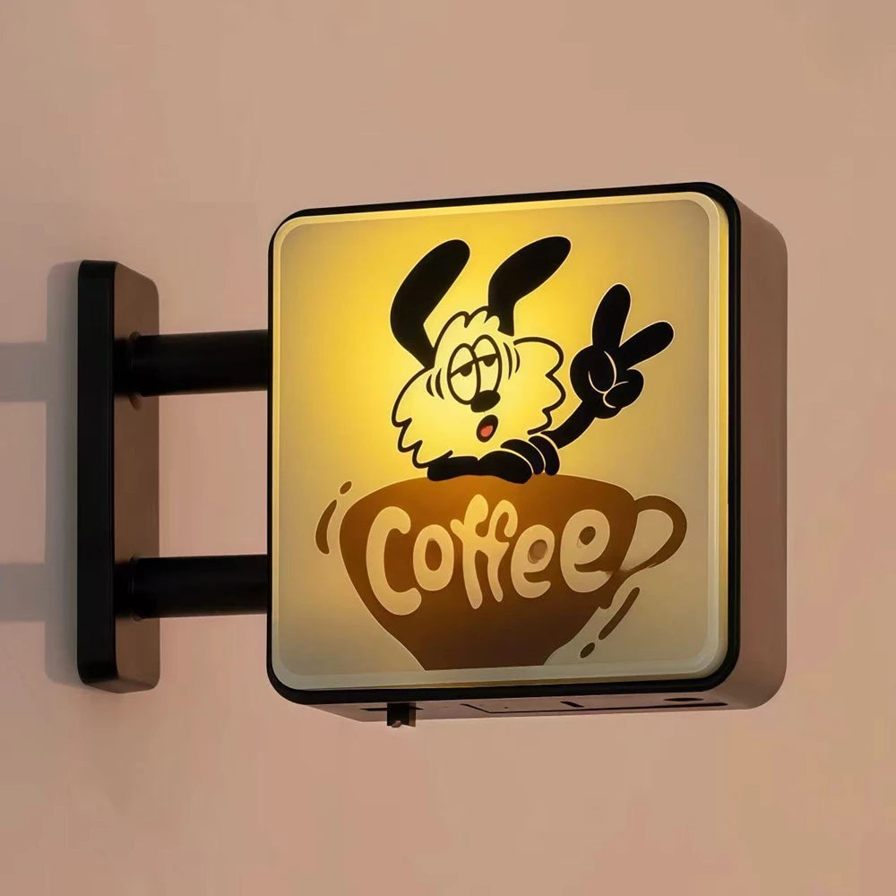 Imán Retro Coffee Corner