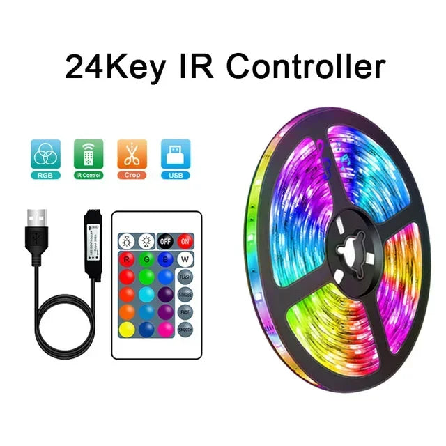 Tira de Luces LED USB RGB 5050