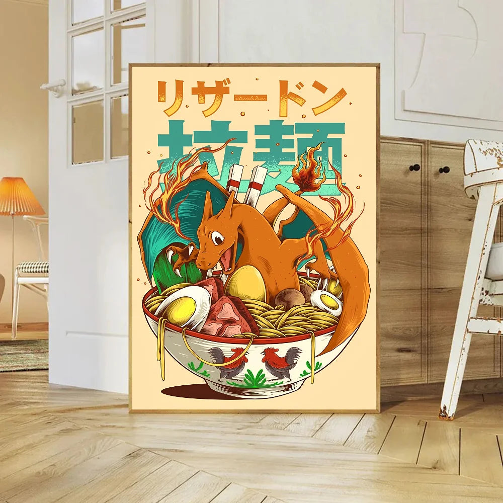 Lienzo Impreso Pokémon Art