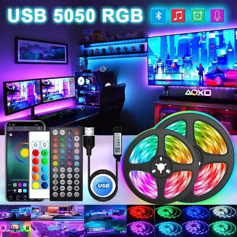 Tira de Luces LED USB RGB 5050