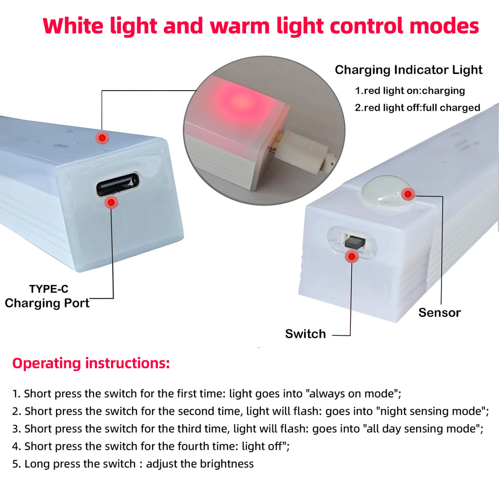 Lámpara Inalámbrica Smart Sensor