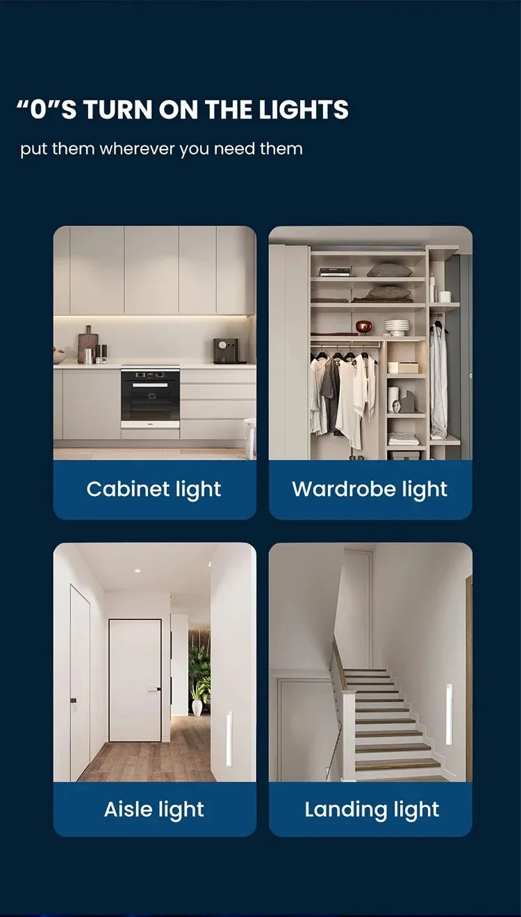 Lámpara Inalámbrica Smart Sensor