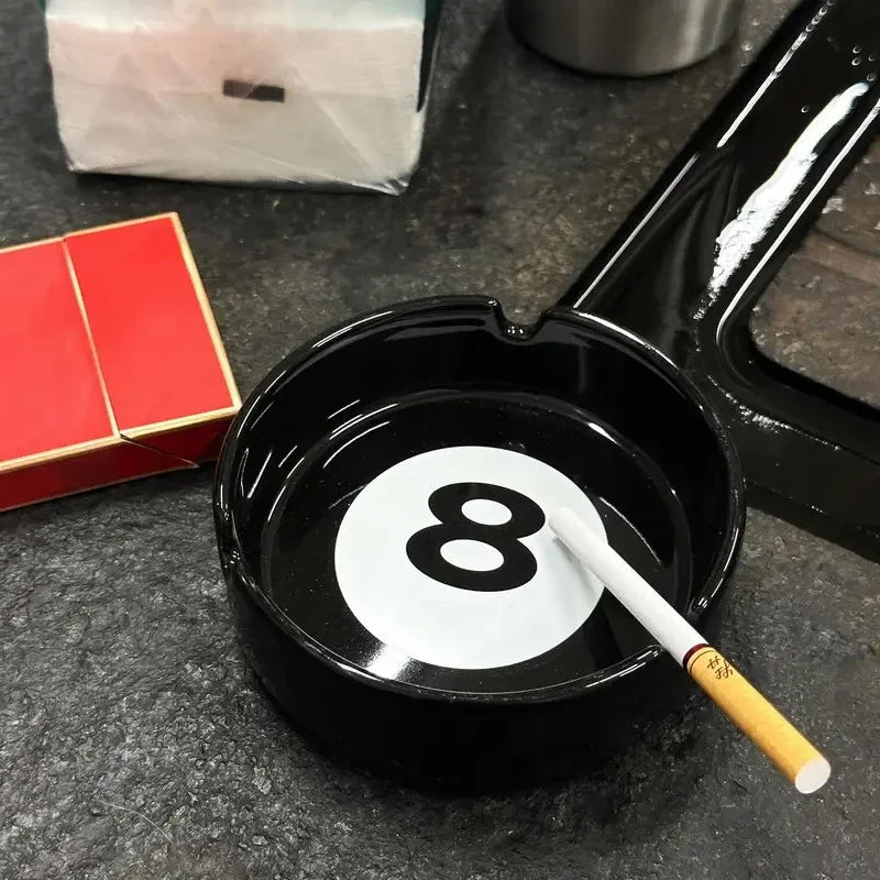 Cenicero de Cerámica Black Ball