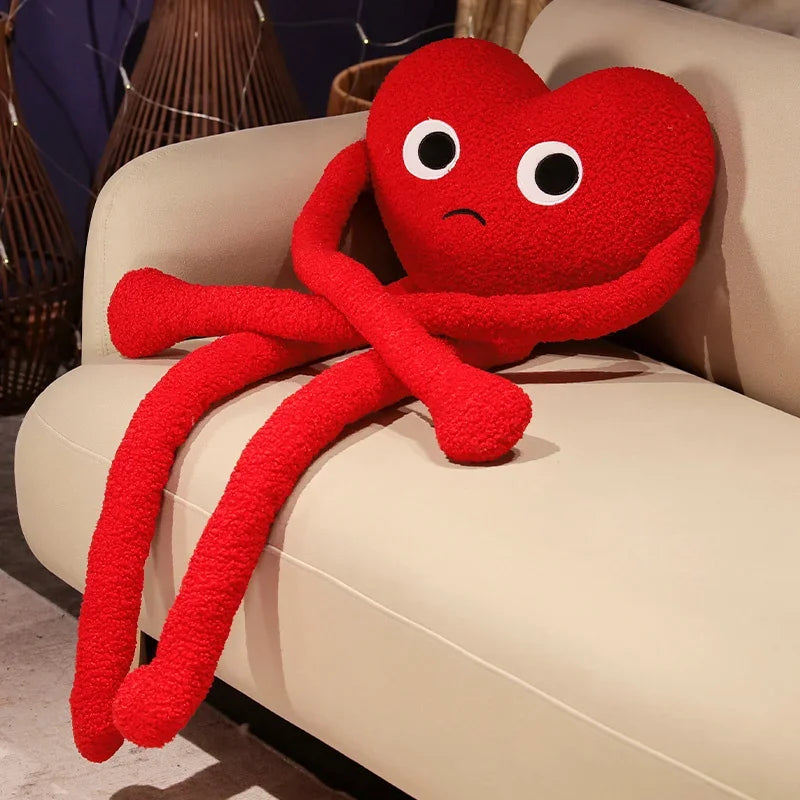 Almohada de Peluche Long Legs Heart