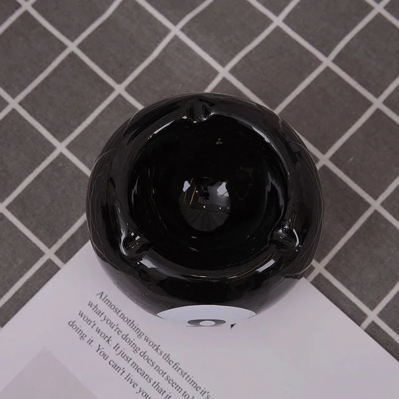 Cenicero de Cerámica Black Ball