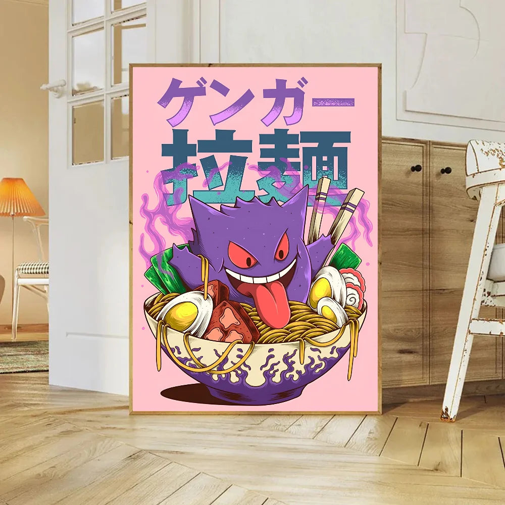 Lienzo Impreso Pokémon Art
